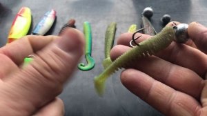 как сделать монтаж на крючок двойник и офсетный силиконовую приманку