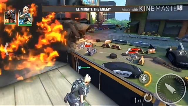 Hero Hunters gameplay+apk 2018 new high graphics FPS game for android part 2 смотреть онлайн