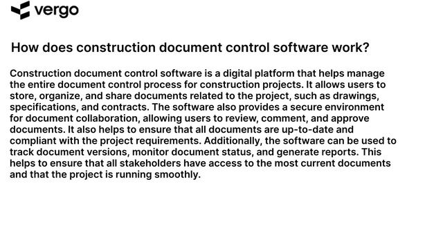 Construction Document Control Software Explained смотреть онлайн