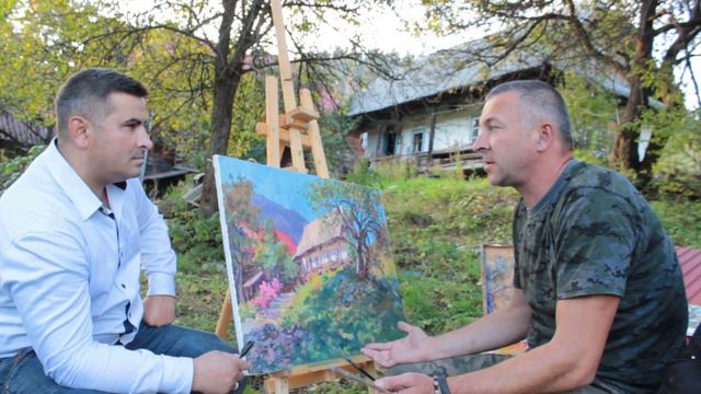 Анатолій Мельник на шостому мистецькому симпозіумі в Славську. смотреть онлайн