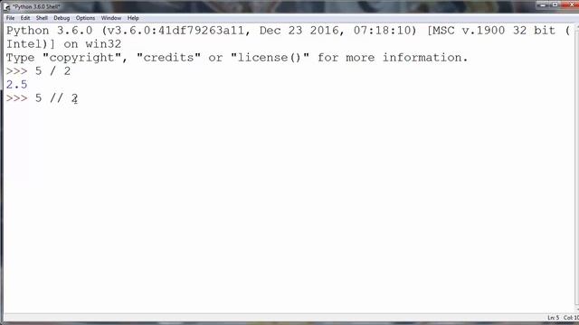 Floating Point Division and Floor Division Integer Division in Python 3 programming language смотреть онлайн