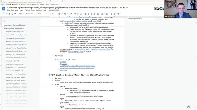 Kubernetes SIG Auth 2021-03-17 смотреть онлайн