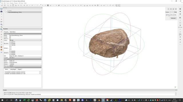 Move and rotate a point cloud manually (CloudCompare) смотреть онлайн