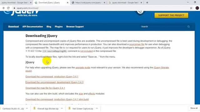 Downloading and installing jQuery : how to downlaod Jquery || how to include jquery file смотреть онлайн