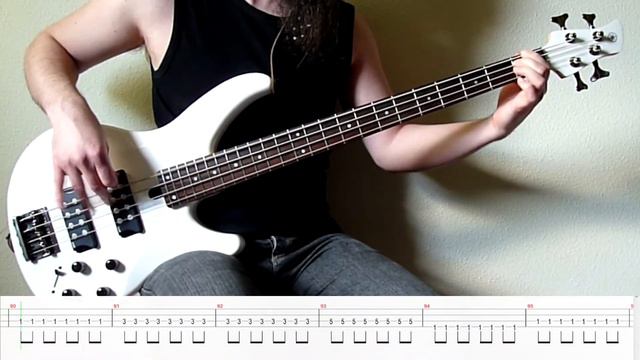 Hunting High And Low - Stratovarius (bass cover & tabs) смотреть онлайн