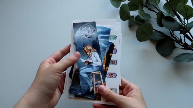 Распаковка пряжи, открыток, закладок и наклеек смотреть онлайн