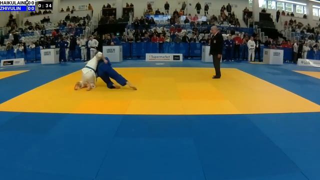 Judo Baltic Sea Championships 2020: B18-60: HAIKULAINEN - ZHIVULIN смотреть онлайн