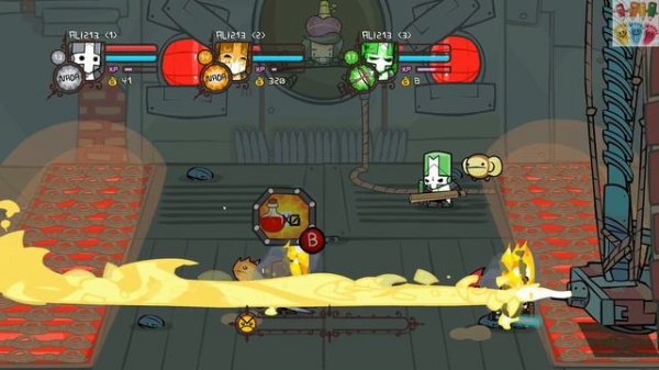 Рубрика "Бей беги"! Прохождение CASTLE CRASHERS Выпуск 3