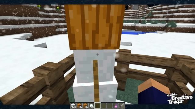 Minecraft: 10 фактов и секретов про Снеговиков! Майнкрафт 1.9 смотреть онлайн