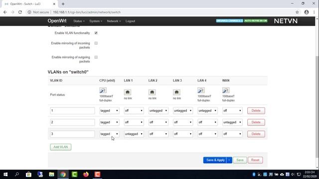 Turn LAN Into WAN, More Internet Port More Devices Using Internet | NETVN
