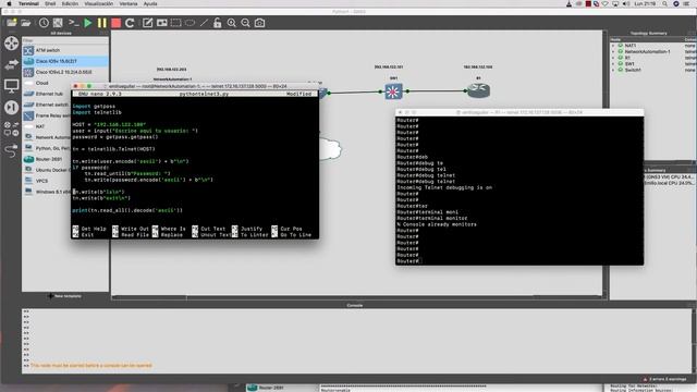 Automatizar Redes Cisco Con Python y GNS3, Python 3 Video 6 смотреть онлайн