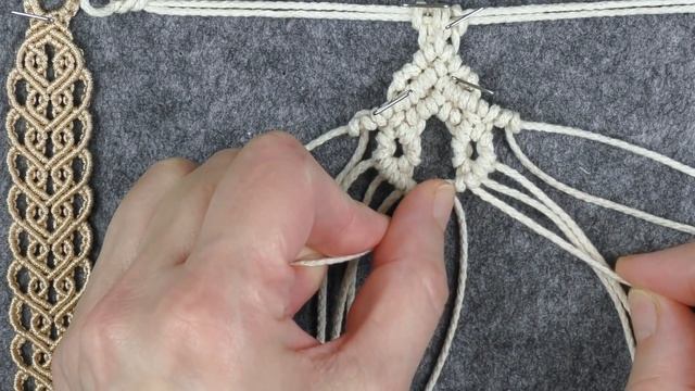 WAVY CELTIC HEART PATTERN | MACRAME BRACELET TUTORIAL | PULSERA MACRAMÉ смотреть онлайн