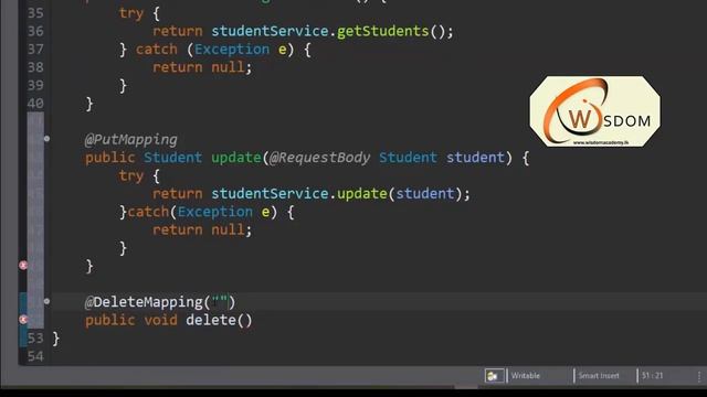 Spring Boot Tutorials | Full Course - CRUD - Part 2 смотреть онлайн