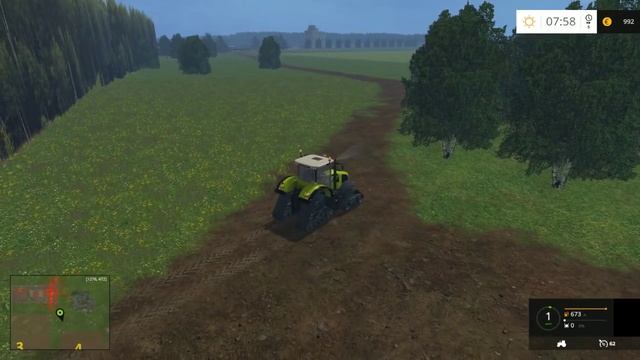 Farming Simulator 15. Обзор новой карты - Хасапетовка в. 1.1