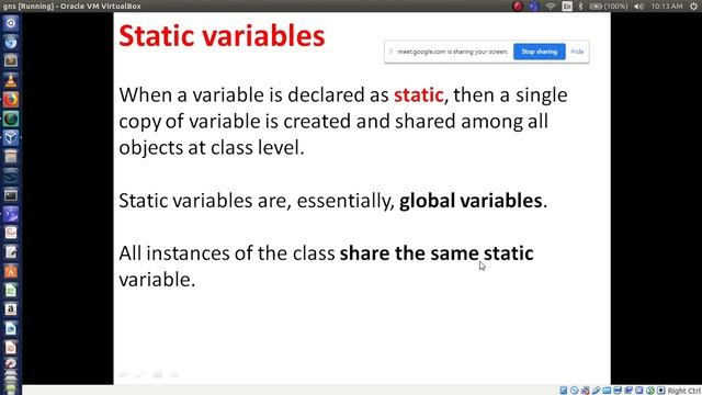 java understanding STATIC смотреть онлайн