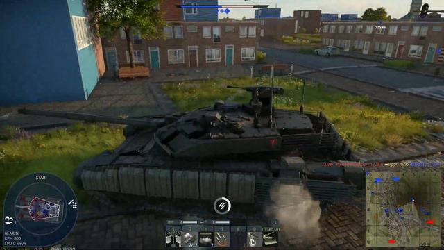 War Thunder Top Tier USSR/Russian Federation - T-90M in New North Holland Map смотреть онлайн