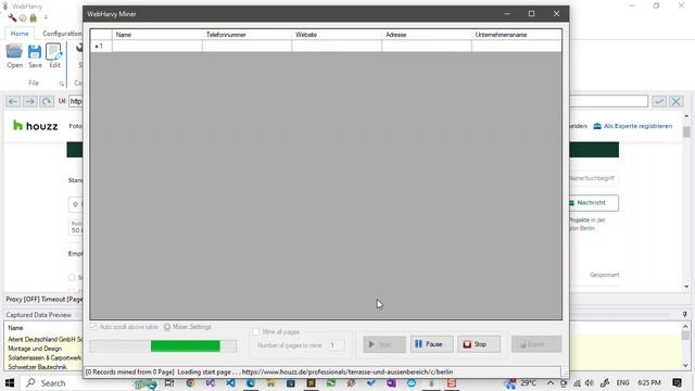 Scraping contact details from houzz.de | WebHarvy смотреть онлайн