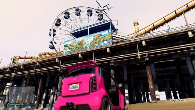 GTA 5 Online Funny Moments! - Smart Car on the Ferris Wheel! (GTA 5 Funny Gameplay) смотреть онлайн