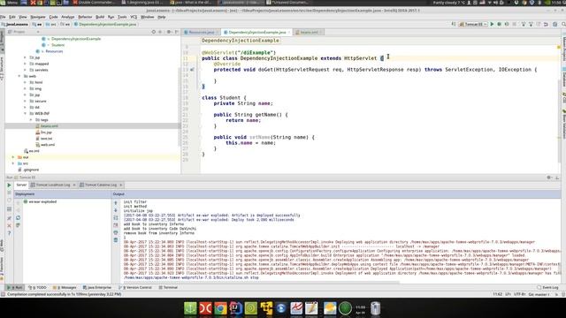 Java EE 45: CDI 2: IOC and dependency injection смотреть онлайн