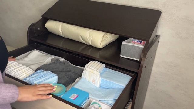 Организация пеленального комода| Обзор покупок для новорожденного на первое время #беременность смотреть онлайн