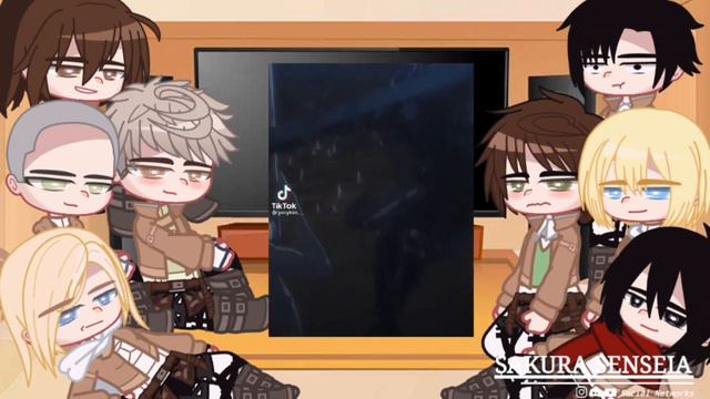 ★Aot react to Mikasa//Gacha Club// [anime spoilers • PT/BR • 1/1]★ смотреть онлайн