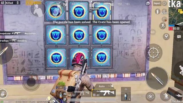 Pharaoh Free Box | pubg Ancient Puzzle all solved |How to get Free Pharaoh title | Arbaz Gaminhlg Y смотреть онлайн