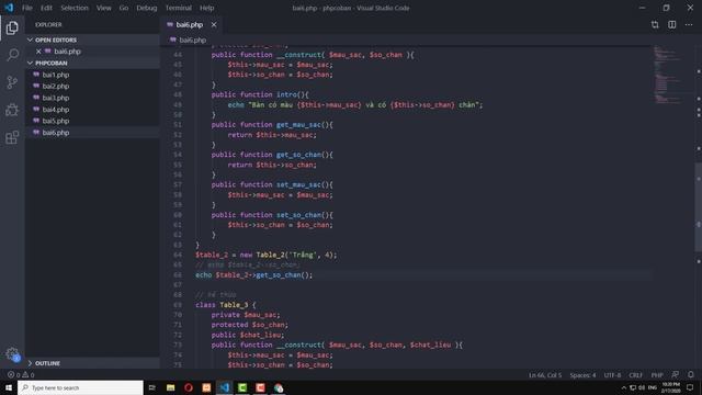 PHP cơ bản | Bài 6: Đối tượng và lập trình hướng đối tượng trong PHP смотреть онлайн