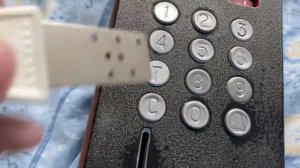 Запись ключа на Домофон Метаком МК99.2 ОК