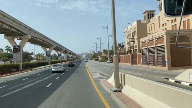 Дубай 2022. Экскурсия на рукотворный остров Пальма Джумейра. смотреть онлайн