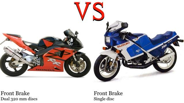 Honda CBR 954 RR Fireblade SC50 vs Suzuki RG 250 Test specification comparison смотреть онлайн