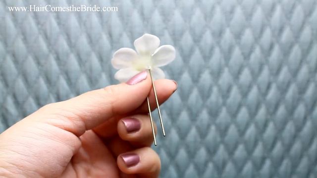 Stephanotis Hair Flowers from Hair Comes the Bride смотреть онлайн