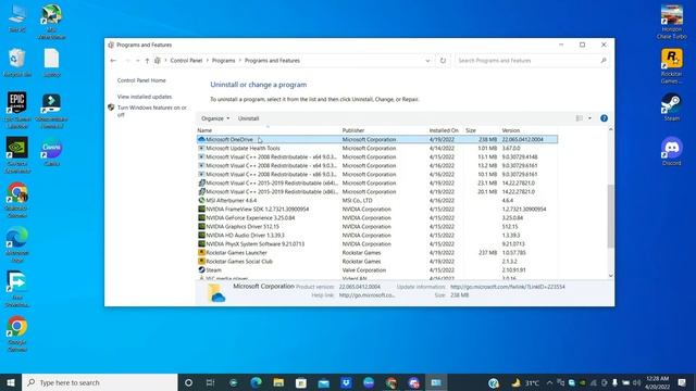 How to Uninstall OneDrive Completely From Windows 10/11 || Remove Microsoft One Drive смотреть онлайн