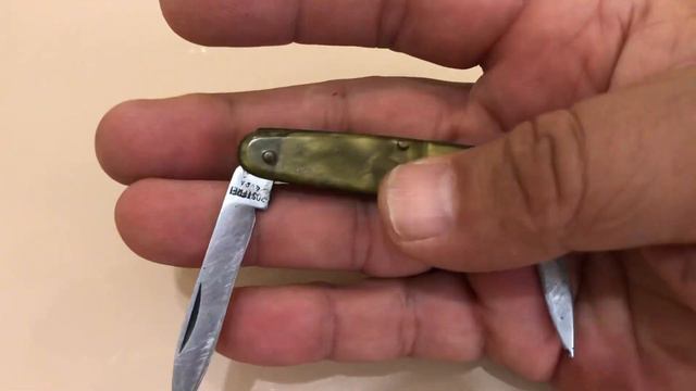 Югославский складной нож ISKRA (1960-е гг). Folding knife Yugoslavia / Slovenia “Iskra”(rostfrei) смотреть онлайн