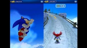 Sonic Dash SONIC VS SILVER (Android, iOS) Gameplay
