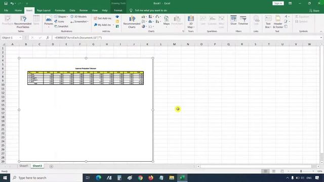 Cara Memasukan PDF ke Excel | Insert File PDF ke Excel | Belajar Excel смотреть онлайн