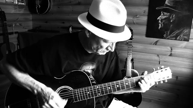 Catfish Blues - Fingerpicking Blues on a 1925 Gibson L3 - TAB avl смотреть онлайн