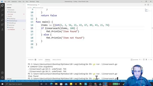 Golang DS Tutorial 9- Linear Search | Dr Vipin Classes смотреть онлайн