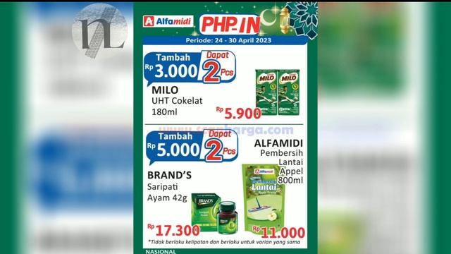 Promo PHP-in Alfamidi 24 - 30 April 2023 ~ Periode Katalog Promo Hemat Pekan Ini Tahun Bulan Hari смотреть онлайн
