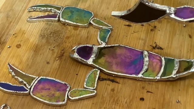 How to Make a 3D Stained Glass Scorpion Sculpture смотреть онлайн