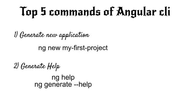 Angular Cli | Top 5 commands of Angular cli | Install Angular cli смотреть онлайн