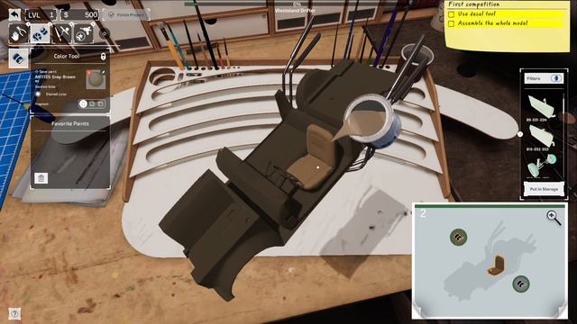 Playing The New Model Building Simulator! - Model Builder Gameplay смотреть онлайн