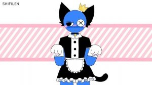 [ Rainbow Friends ] Sad Cat Dance Ft. Blue & Green