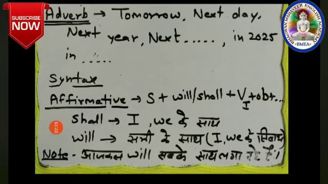 Future simple tense ...Online English Classes By Pankaj Swami Sir смотреть онлайн