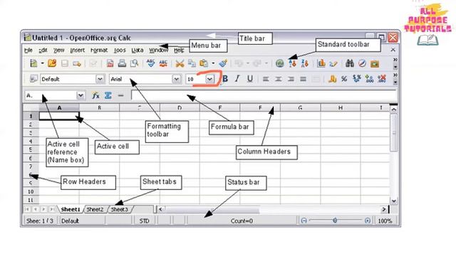 Calc Open office ||All Purposr Tutorials|| смотреть онлайн