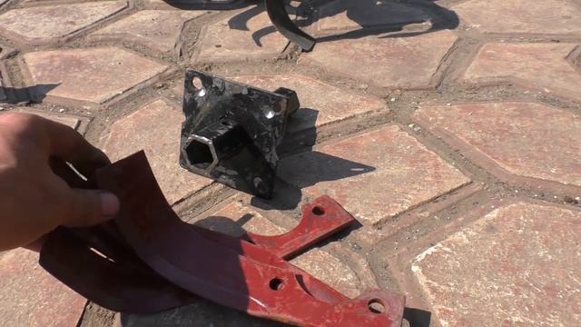 Фреза прицепная .Самодельная .1 часть . смотреть онлайн