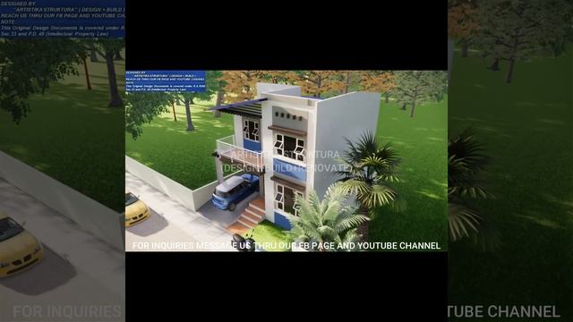 2-STOREY, 3-BEDROOM RESIDENCE WITH CARPORT DESIGNED BY ARTISTIKA STRUKTURA (Design+Build+Renovate) смотреть онлайн