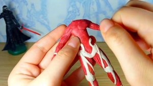 Как слепить Колоссального титана из аниме Атака титанов! Лепка из пластилина! - Дианела ЛЕПКА