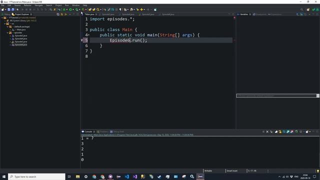 Java Tutorial - 7 - Basic Classes смотреть онлайн