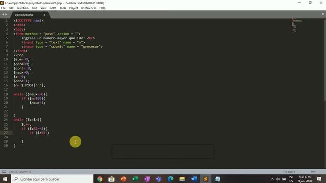 Lógica General N° 26 - PHP смотреть онлайн