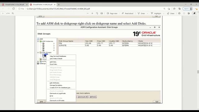 RAC (Real Application Cluster) 19c Project: Part 4 Create ASM DiskGroup смотреть онлайн
